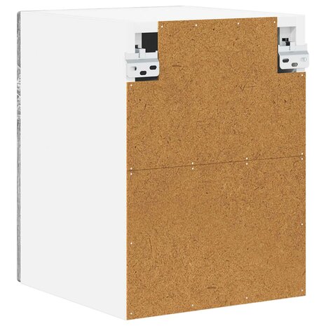 Wandkast PORTO Grijs Sonoma 30 x 31 x 40 cm Bewerkt hout 8