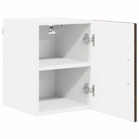 Wandkast PORTO Bruin Eiken 30 x 31 x 40 cm Bewerkt hout 5