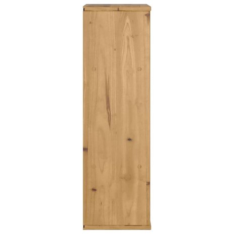 Bijzetkast met lades ODDA 40x24x79 cm massief grenenhout 7
