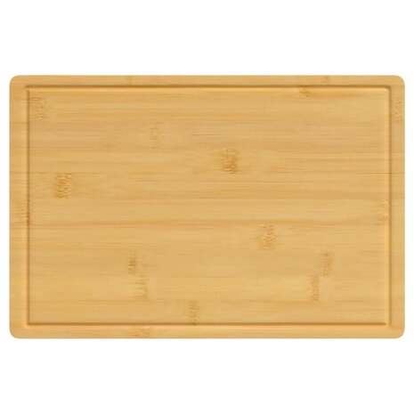 Snijplank 30x20x1,5 cm bamboe 2