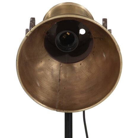 Vloerlamp 25 W E27 35x35x65/95 cm antiek messingkleurig 7