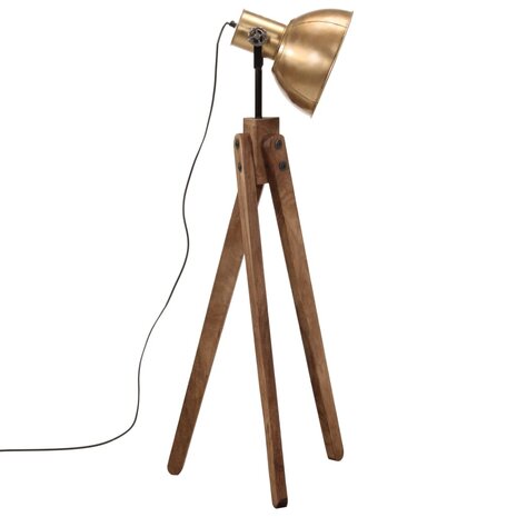Vloerlamp 25 W E27 45x45x120 cm antiek messingkleurig 4