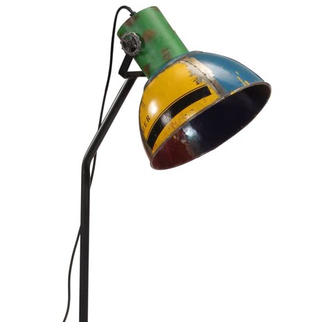 Vloerlamp 25 W E27 30x30x100-150 cm meerkleurig 7