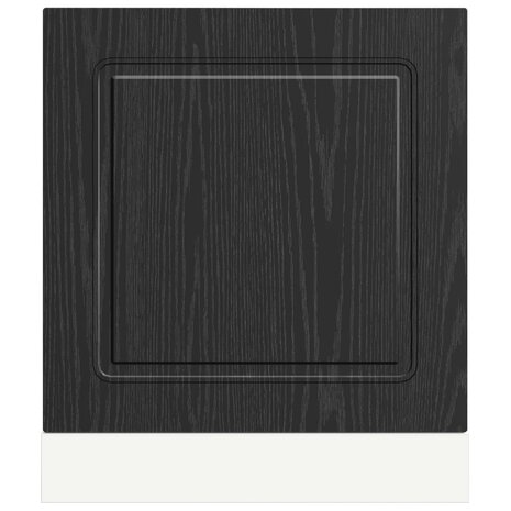 Vaatwasserpaneel Kalmar Zwart Eiken 60 x 1,5 x 57 cm 4