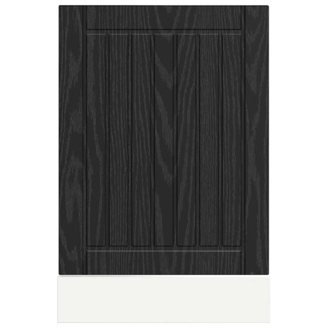 Vaatwasserpaneel LUCCA Zwart eiken 45 x 1,5 x 57 cm 4