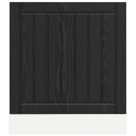 Vaatwasserpaneel LUCCA Zwart eiken 60 x 1,5 x 57 cm 4