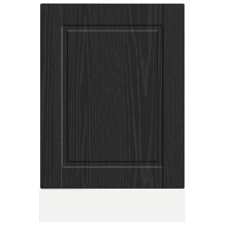 Vaatwasserpaneel PORTO Zwart Eiken 45 x 1,5 x 57 cm 4