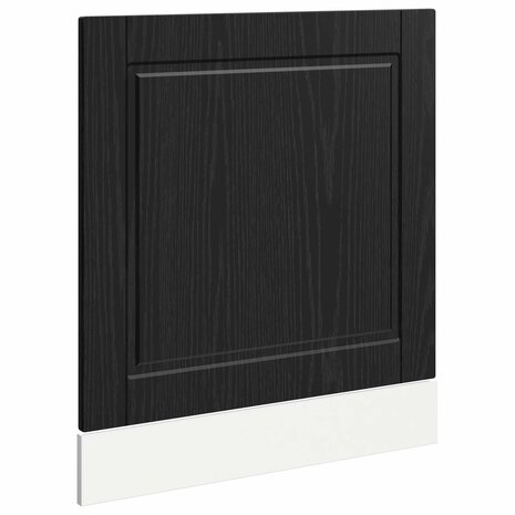 Vaatwasserpaneel PORTO Zwart Eiken 60 x 1,5 x 57 cm 2