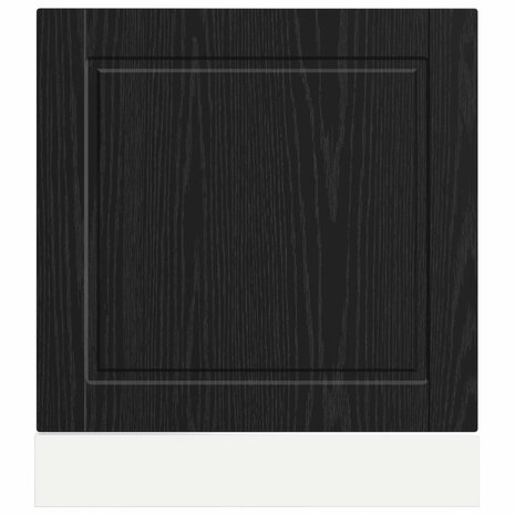 Vaatwasserpaneel PORTO Zwart Eiken 60 x 1,5 x 57 cm 4