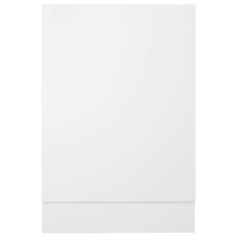 Vaatwasserpaneel Lyon 45x3x67 cm bewerkt hout wit 4