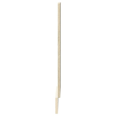 Frontpaneel vaatwasser Lyon 45x3x67 cm bewerkt hout sonoma eiken 5