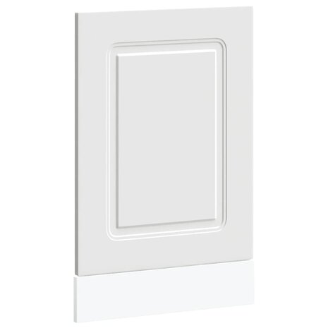 Vaatwasserpaneel Kalmar 45x1,5x57 cm bewerkt hout wit 2