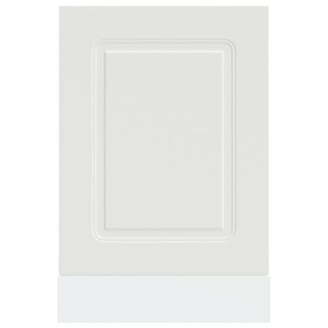 Vaatwasserpaneel Kalmar 45x1,5x57 cm bewerkt hout wit 4