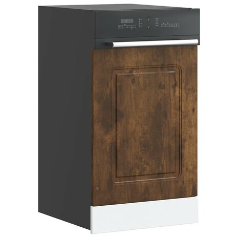 Vaatwasserpaneel Kalmar 45x1,5x57 cm bewerkt hout gerookt eiken 1