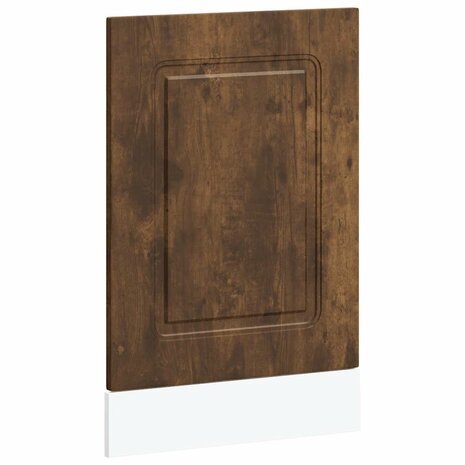 Vaatwasserpaneel Kalmar 45x1,5x57 cm bewerkt hout gerookt eiken 2