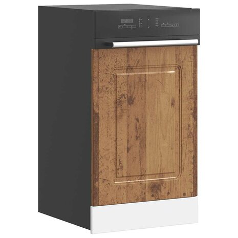 Vaatwasserpaneel Kalmar 45x1,5x57 cm bewerkt hout oud houtkleurig 3