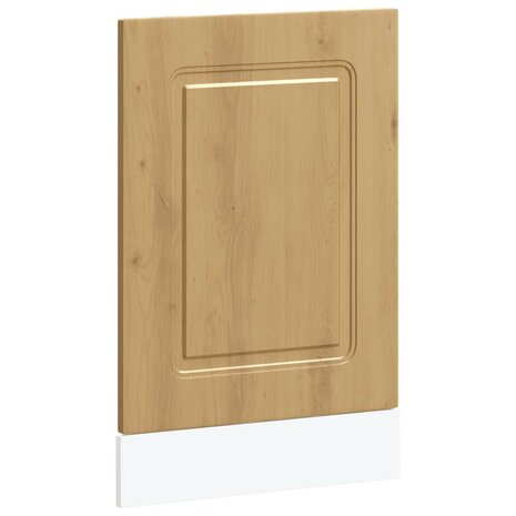 Vaatwasserpaneel Kalmar 45x1,5x57 cm bewerkt hout artisanaal eiken 2