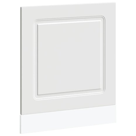 Vaatwasserpaneel Kalmar 60x1,5x57 cm bewerkt hout wit 2