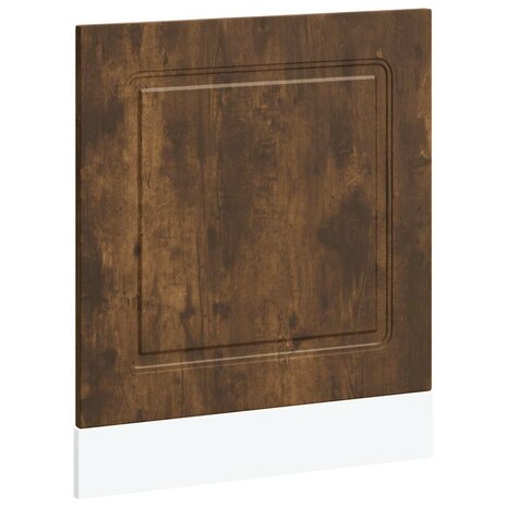 Vaatwasserpaneel Kalmar 60x1,5x57 cm bewerkt hout gerookt eiken 2