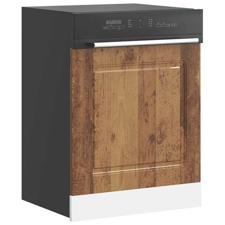 Vaatwasserpaneel Kalmar 60x1,5x57 cm bewerkt hout oud houtkleurig 3
