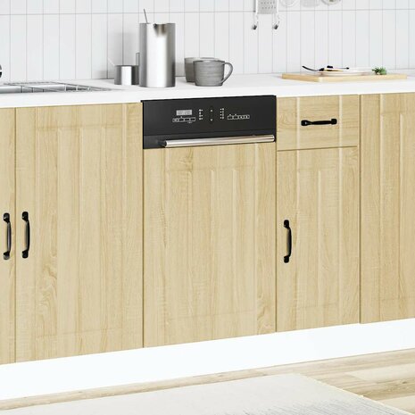 Vaatwasserpaneel Lucca bewerkt hout sonoma eikenkleurig 3