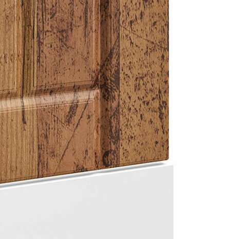 Vaatwasserpaneel Lucca bewerkt hout oud houtkleurig 7