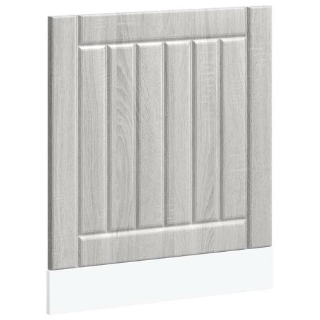 Vaatwasserpaneel Lucca bewerkt hout grijs sonoma eiken 2