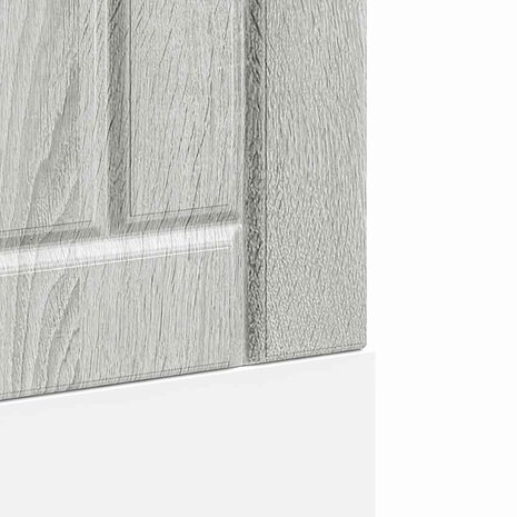 Vaatwasserpaneel Lucca bewerkt hout grijs sonoma eiken 7