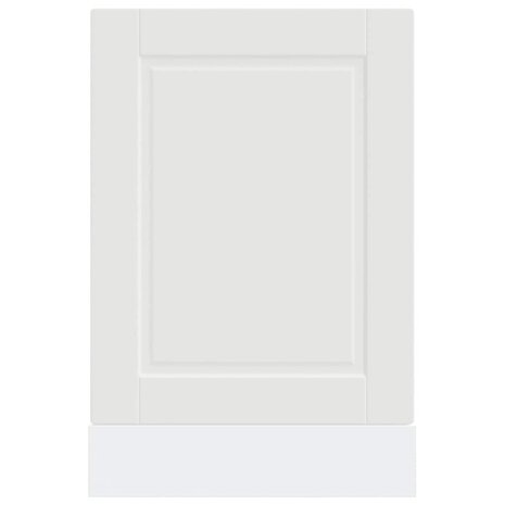 Vaatwasserpaneel Porto 45x1,5x57 cm bewerkt hout wit 4