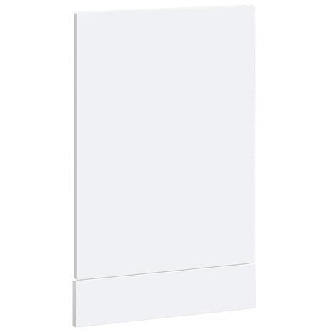Vaatwasserpaneel Porto 45x1,5x57 cm bewerkt hout wit 6