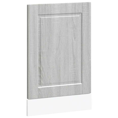 Vaatwasserpaneel Porto 45x1,5x57cm bewerkt hout grijs sonoma eiken 2