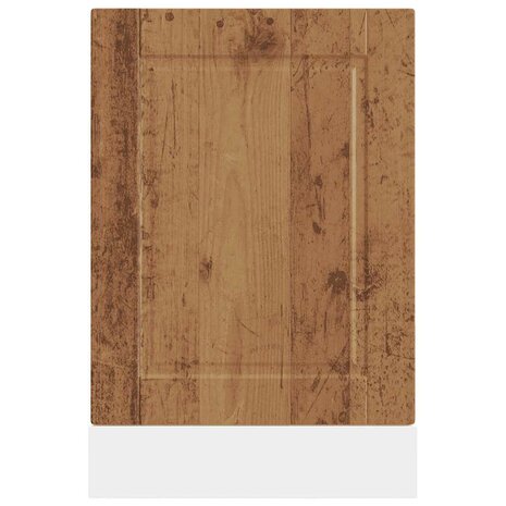 Vaatwasserpaneel Porto 45x1,5x57 cm bewerkt hout oud houtkleurig 4