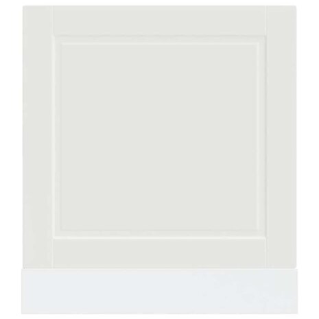 Vaatwasserpaneel Porto 60x1,5x57 cm bewerkt hout wit 4