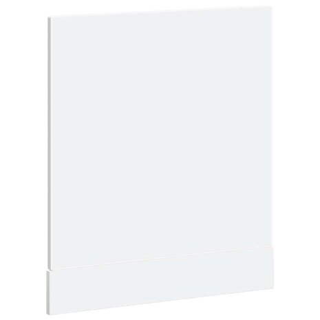 Vaatwasserpaneel Porto 60x1,5x57 cm bewerkt hout wit 6