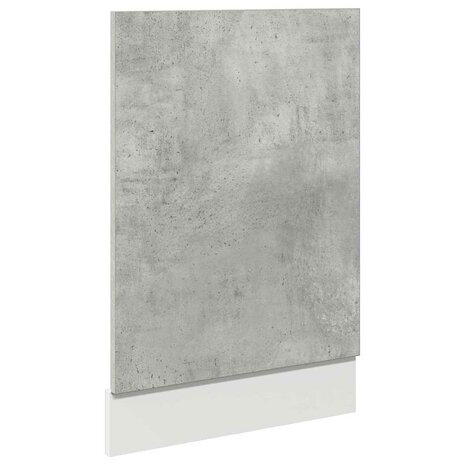 Vaatwasserpaneel Lyon 45x3x67 cm betongrijs 2