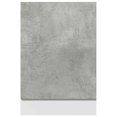 Vaatwasserpaneel Lyon 45x3x67 cm betongrijs 3