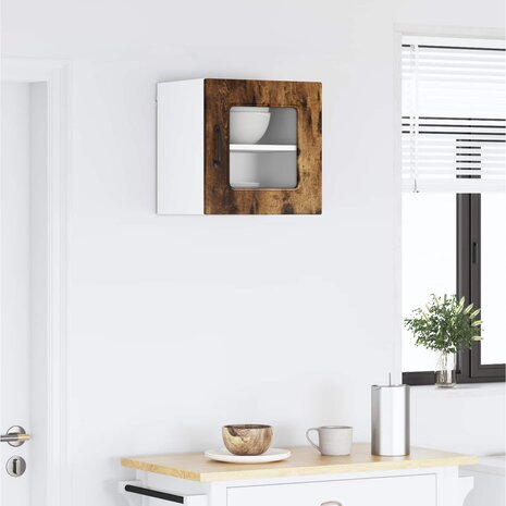 Vaatwasserpaneel Kalmar Gerookt eiken 40 x 31 x 40 cm 4