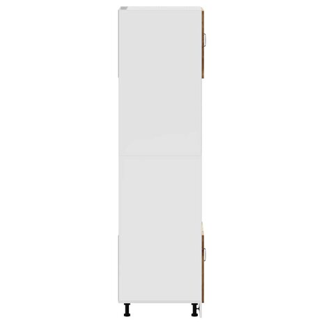 Ovenkasten 2 st Lucca bewerkt hout oud houtkleurig 6