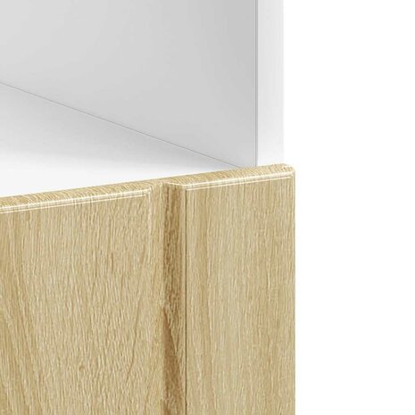 Ovenkast Lucca bewerkt hout sonoma eikenkleurig 8
