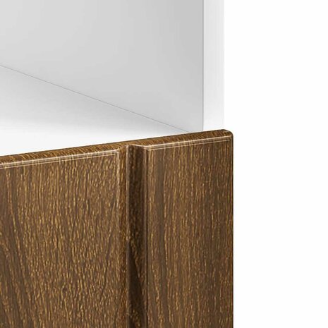 Ovenkast Lucca bewerkt hout bruin eikenkleur 8