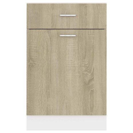 Onderkast met lade Lyon 50x46x81,5 cm sonoma eikenkleur 7