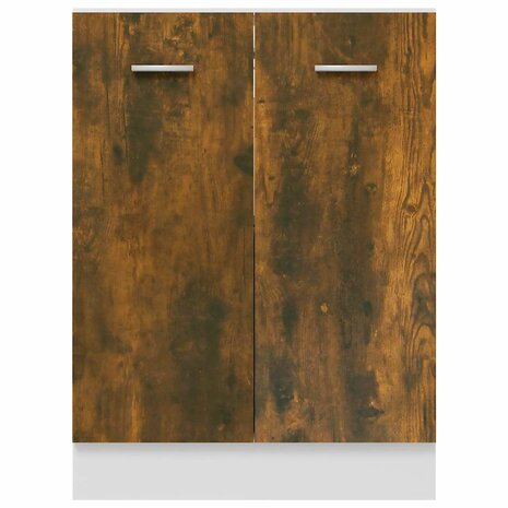 Onderkast Lyon 60x46x81,5 cm bewerkt hout gerookt eikenkleurig 5