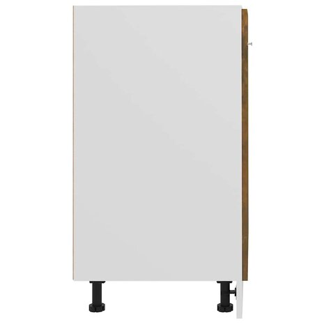 Onderkast Lyon 60x46x81,5 cm bewerkt hout gerookt eikenkleurig 6