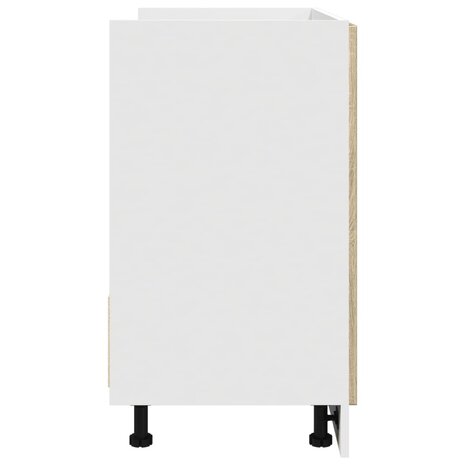 Onderkast Lyon 80x46x81,5 cm bewerkt hout sonoma eikenkleurig 6