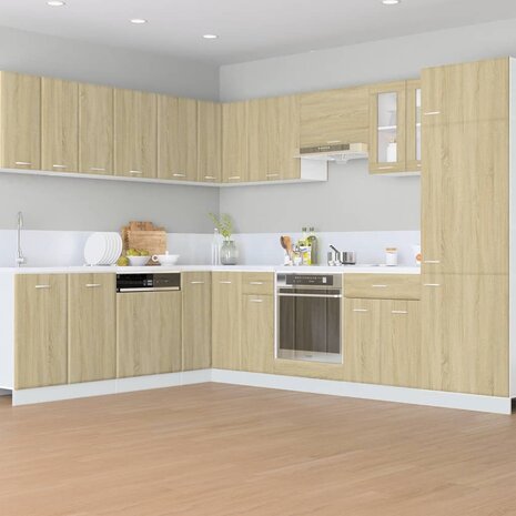 Onderkast met lade Lyon 60x46x81,5 cm bewerkt hout sonoma eikenkleurig 3