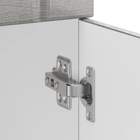 Onderkast Lucca bewerkt hout grijs sonoma eikenkleur 9