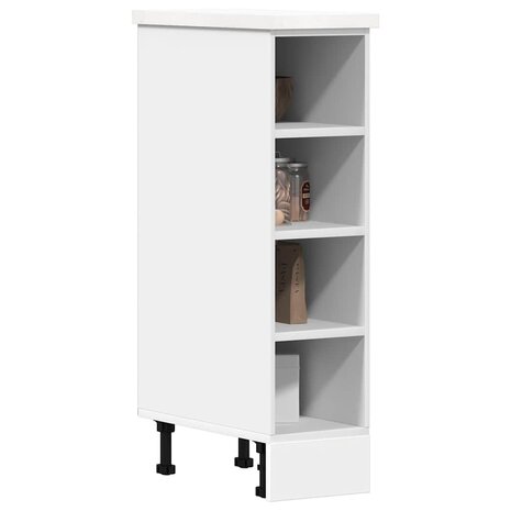 Onderkast Riga 20x44,5x81,5 cm bewerkt hout wit 1