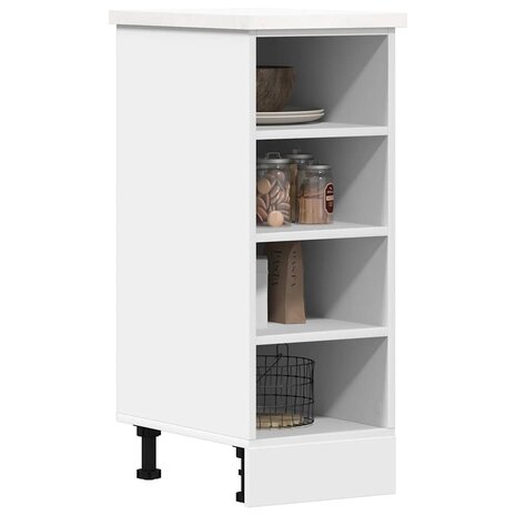 Onderkast Riga 30x44,5x81,5 cm bewerkt hout wit 1