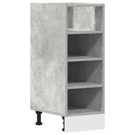 Onderkast Riga 30x44,5x81,5 cm bewerkt hout betongrijs 2