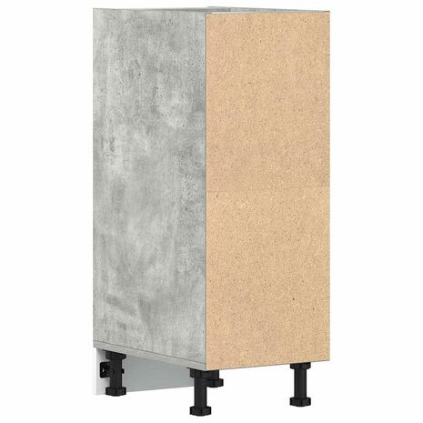 Onderkast Riga 30x44,5x81,5 cm bewerkt hout betongrijs 6